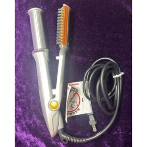 Instyler Rotating Curling Iron IS1001 Hot Brush 1 1/4" Barrel Works Tested